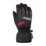 6061206-7680-4 - Рукавиці підліткові BENNET R-TEX&reg; XT Junior black/black melange/fire red