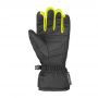 6061206-7686-4.5 - Рукавиці підліткові BENNET R-TEX&reg; XT Junior black/black melange/safety yellow