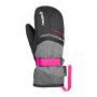 4961605-7771-4.5 - Рукавиці підліткові BOLT GTX Junior Mitten black/black melange/pink glo