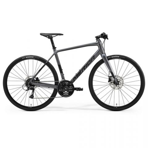 A62411A 00065 - Велосипед SPEEDER 100 III1 silk dark silver(black) (2024) рама L